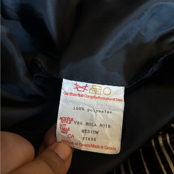 VINTAGE | faux suede black vest | size medium - Picture 6 of 6